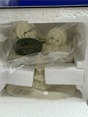Department 56 Snowbabies "Two Little Angels"  NEW in Box